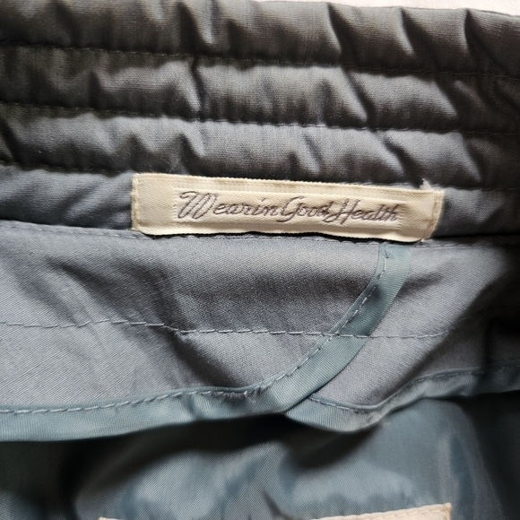 Misty Harbor vintage button-down light-weight short trench coat Size 10 - Picture 7 of 8